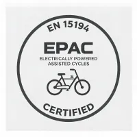EN 15194 EPAC certificate badge