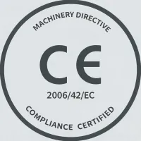 CE Machinery Directive certificate badge